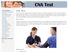 Tablet Screenshot of ecnatest.com